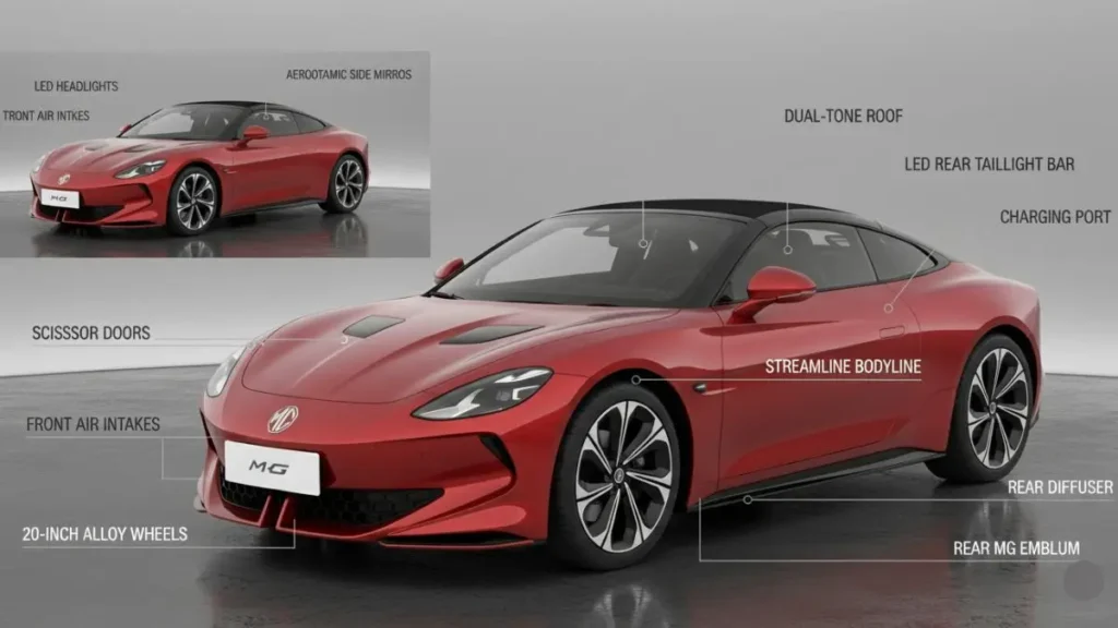 MG Cyberster EV India 2025