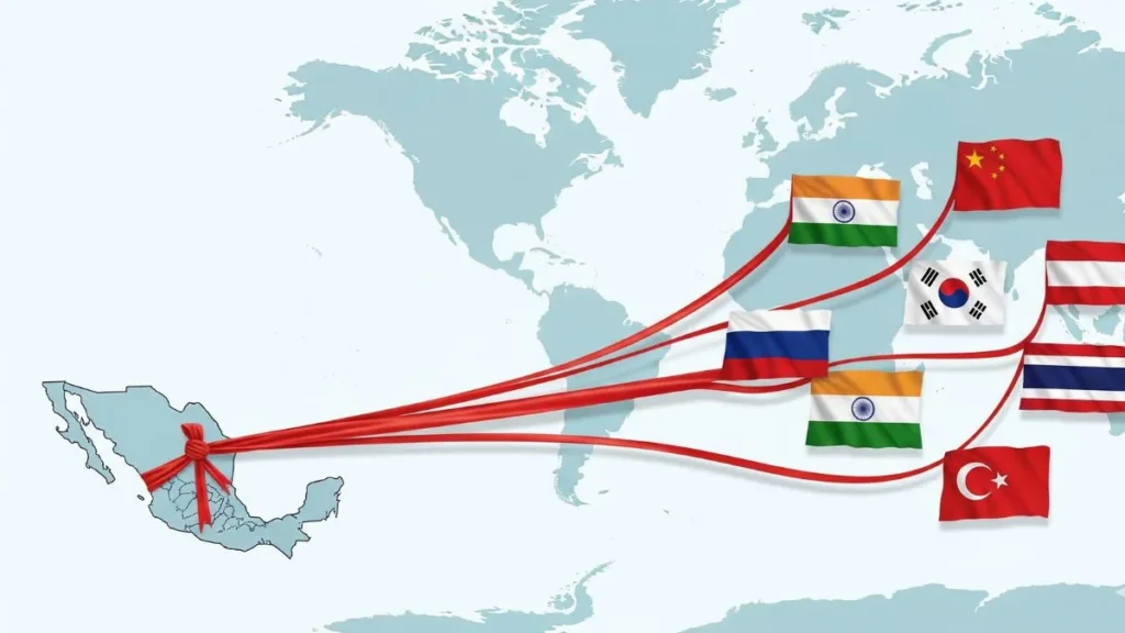 Mexico 50% Car Tax China India