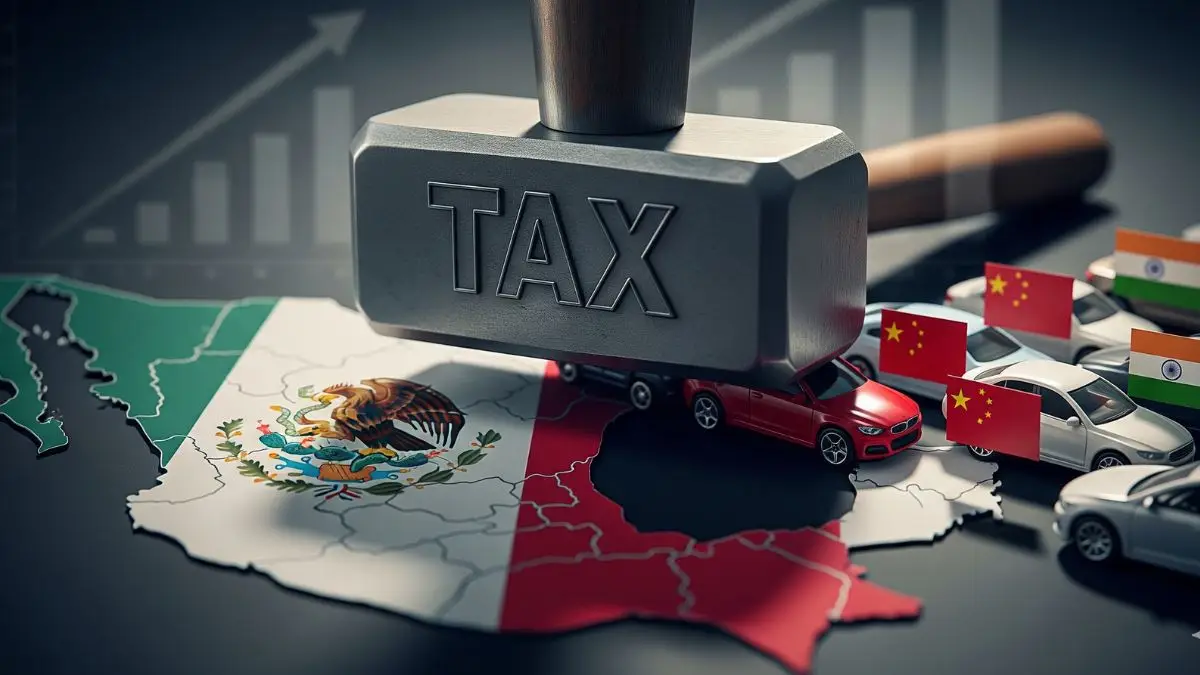 Mexico 50% Car Tax China India