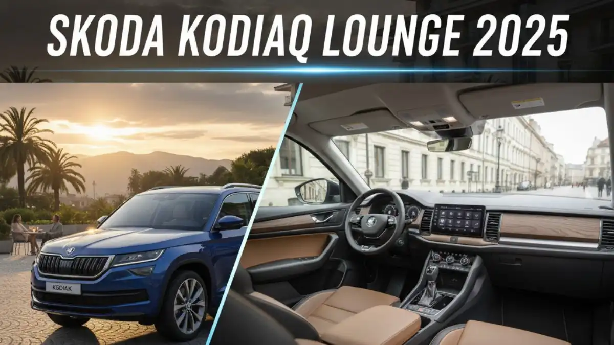 Skoda Kodiaq Lounge 2025 Launch