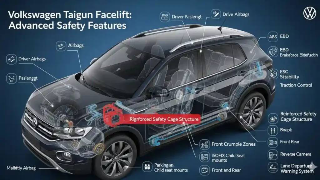 Volkswagen Taigun Facelift India 2025