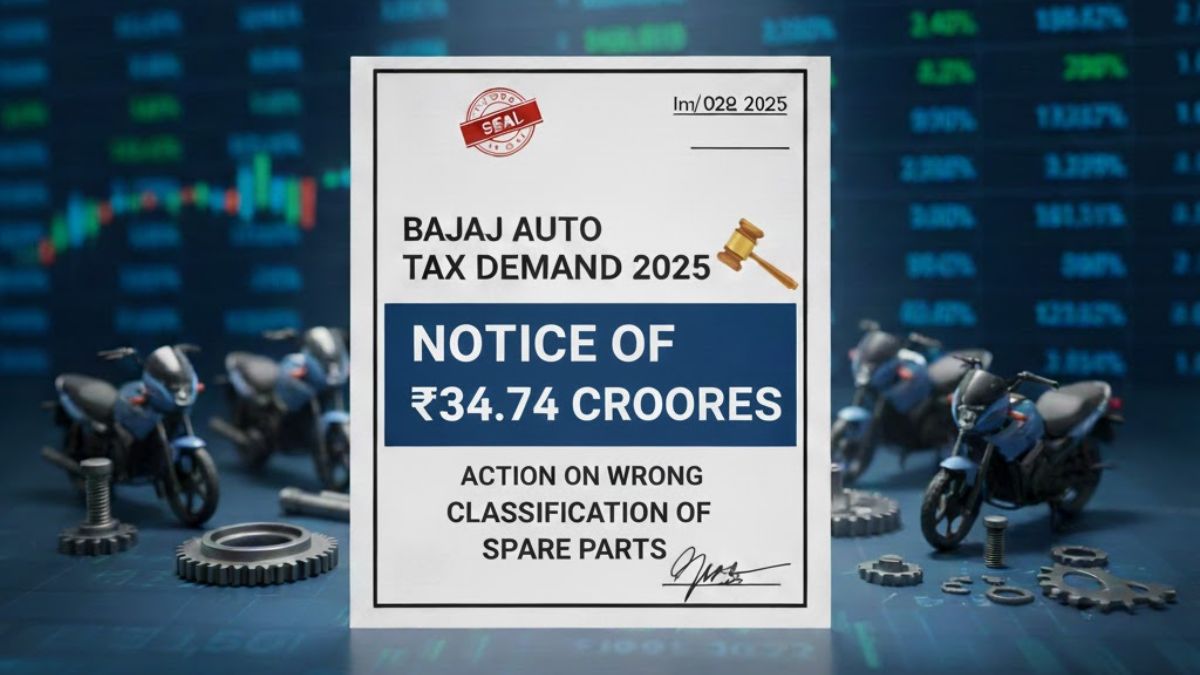 Bajaj Auto Tax Demand 2025
