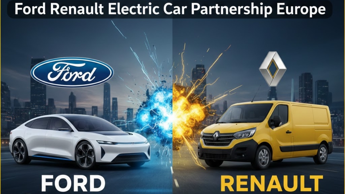 Ford Renault Electric Car Partnership Europe