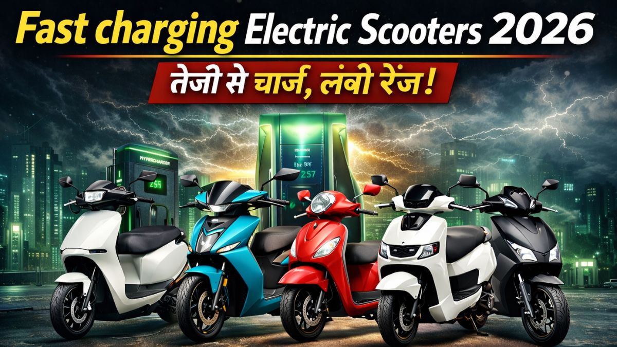 Fast Charging Electric Scooters