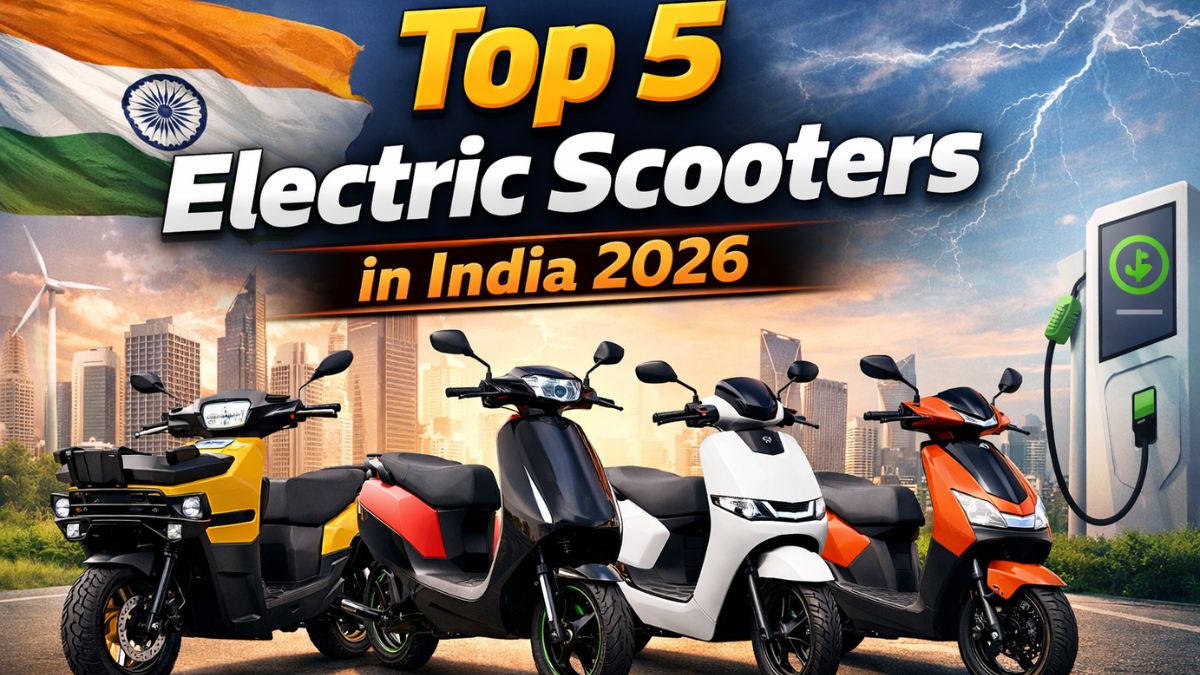 Top 5 Electric Scooters in India 2026