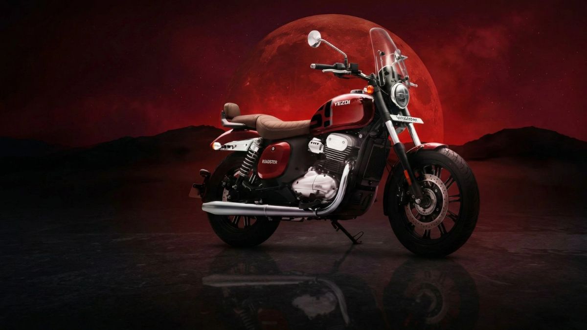 Yezdi Roadster Red Wolf Edition