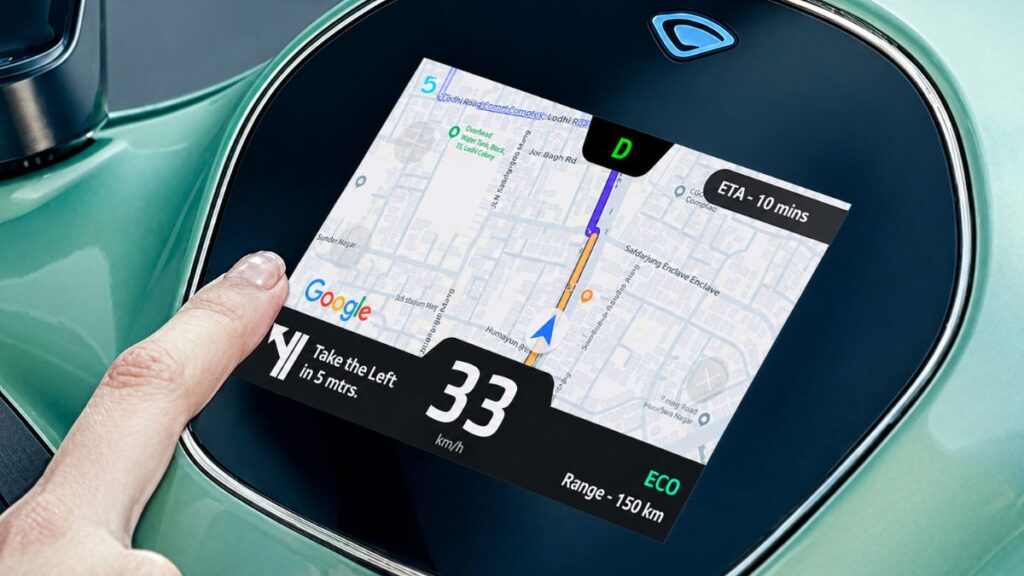 Bajaj Chetak 2026 Update Google Maps