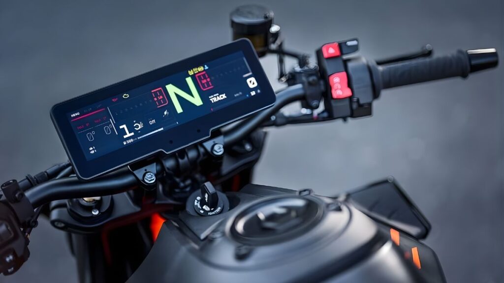 KTM 1390 Super Duke RR Track TFT Display