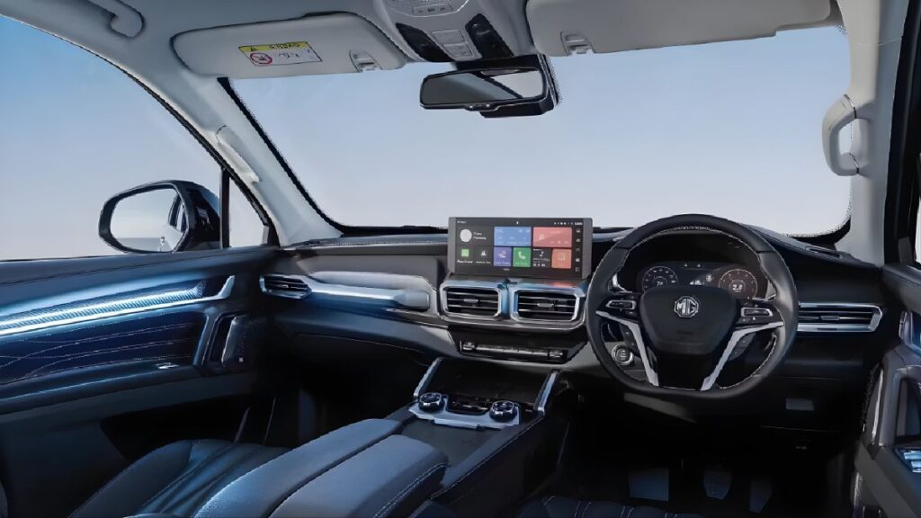 MG Majestor SUV Launch Date Interior