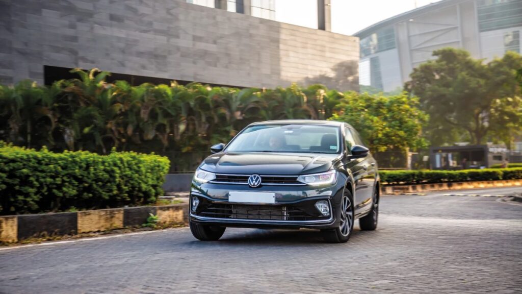 Volkswagen Virtus Facelift Front Look