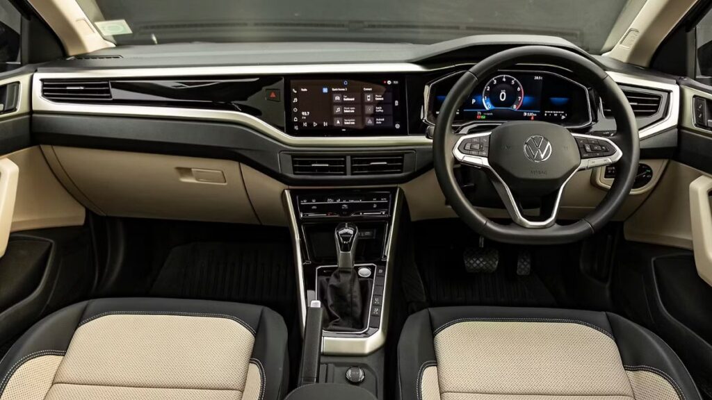 Volkswagen Virtus Facelift Interior