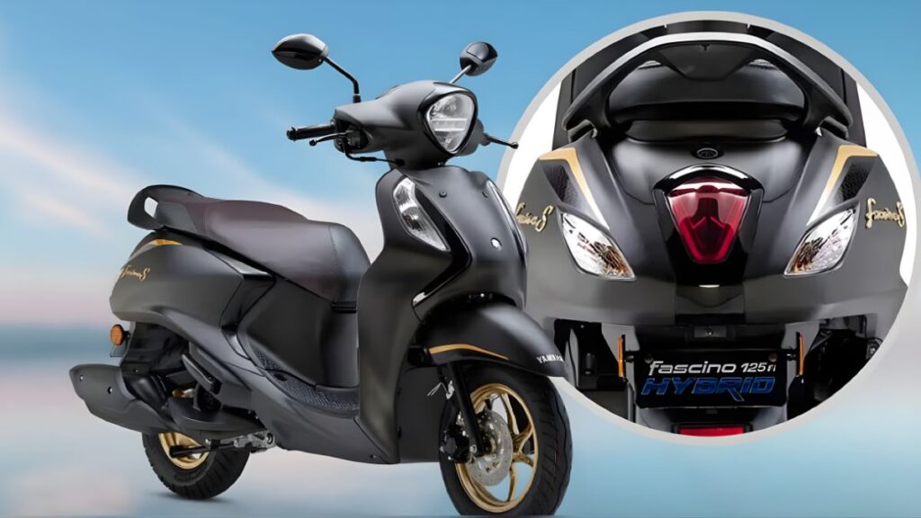Yamaha Fascino 125 FI Hybrid Rear Design