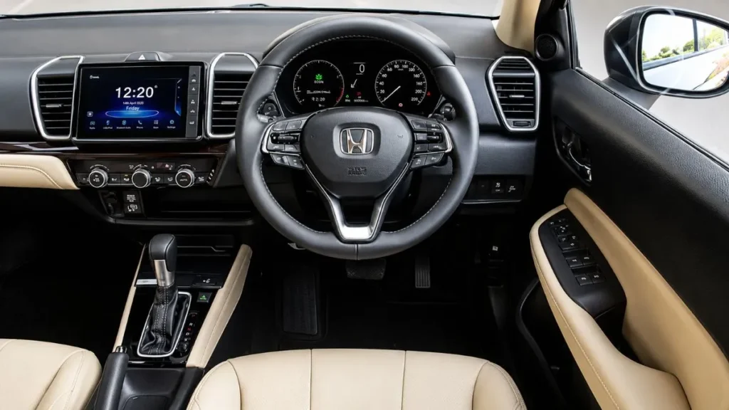 Honda City Facelift 2026 Dashboard