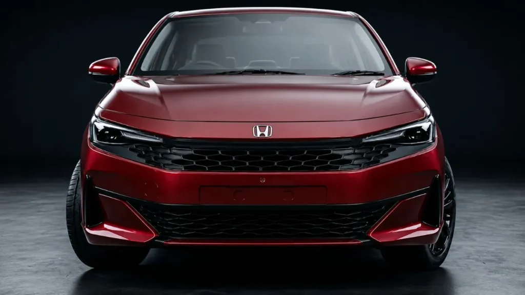 Honda City Facelift 2026 Front Design