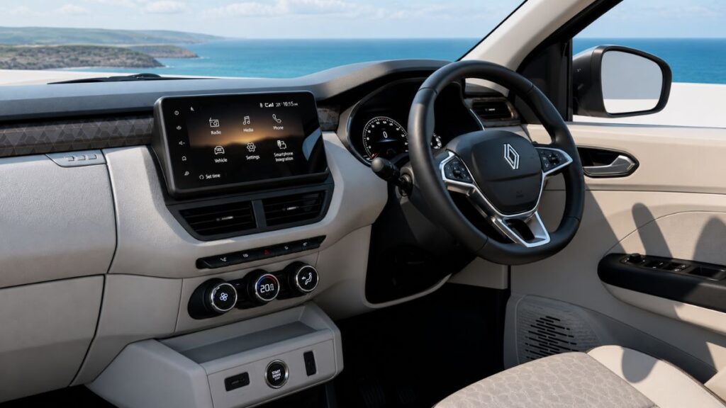 Renault Triber 2026 Interior Features