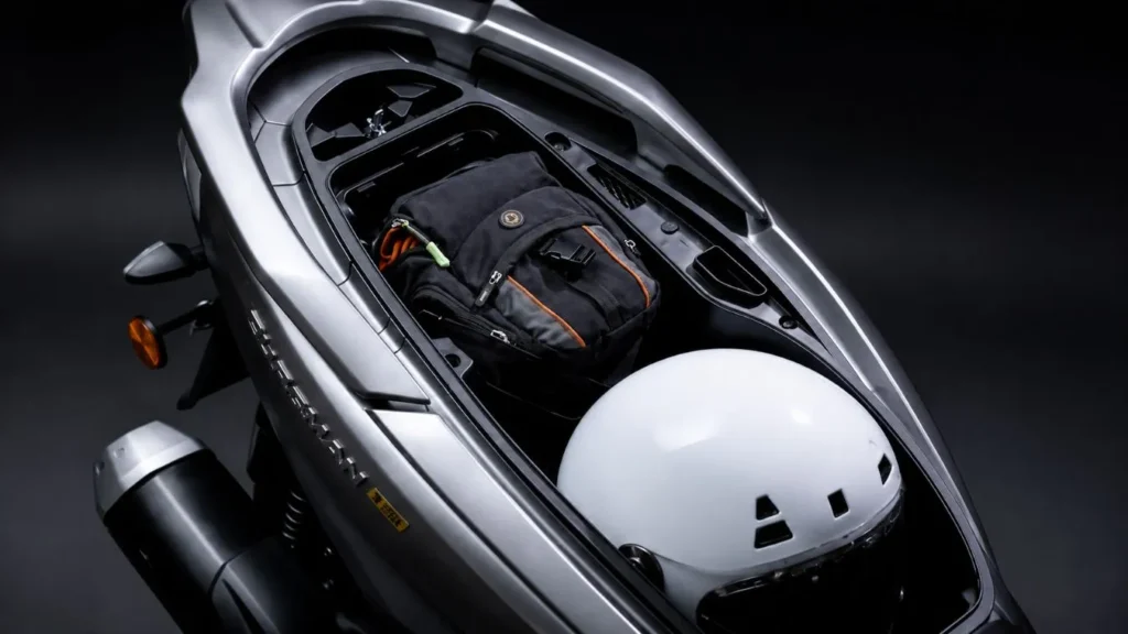 Suzuki Burgman 150 Storage Capacity
