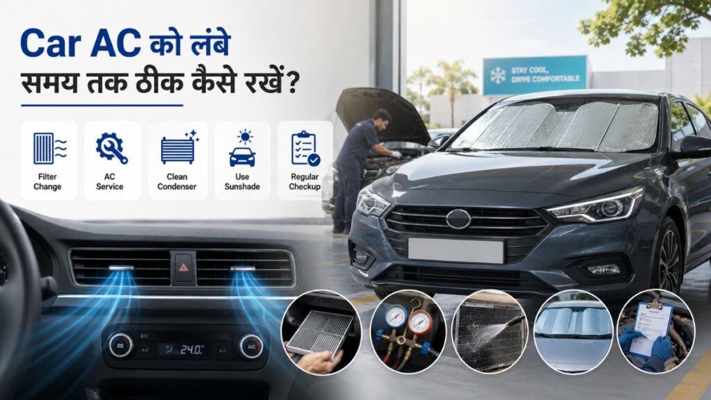 कार AC maintenance और summer preventive care image